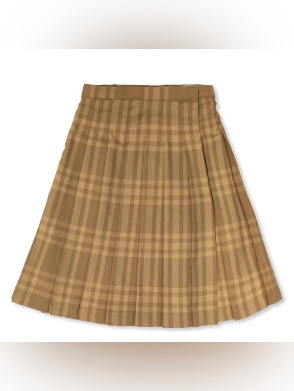 Burberry Authentic Kids Estelle Check Wool Skirt Size 8Y